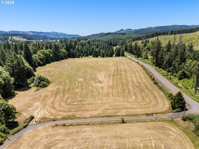 93933 Marcola Rd, Marcola, OR 97454 - overview of rural landscape featuring mountains and a forest
