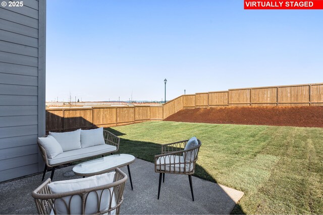 31766 NW Turel Dr, North Plains, OR 97133 - view of yard with a patio