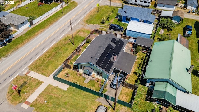 380 3rd Ave, Powers, OR 97466 - aerial view of residential area