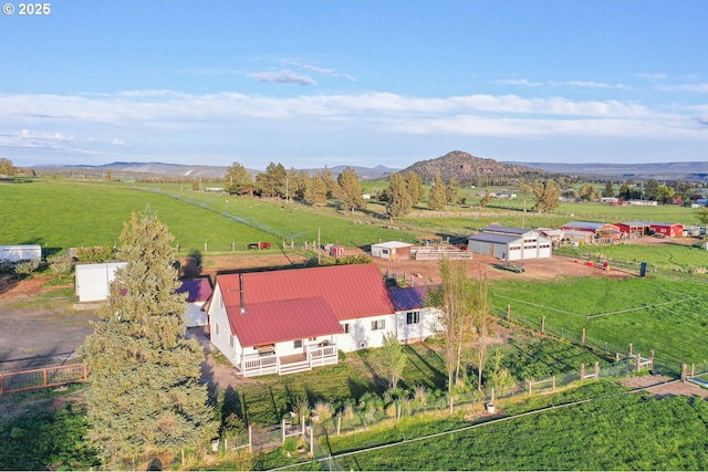 4664 N Mckay Rd, Prineville, OR 97754 - overview of rural landscape featuring a mountain backdrop
