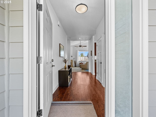 37149 Emerald Cascade, Sandy, OR 97055 - hallway with wood-type flooring and baseboards