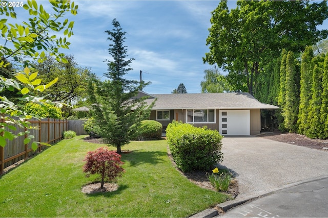 13440 SW Greenleaf Pl, Beaverton, OR 97005 - view of front of house with driveway and an attached garage