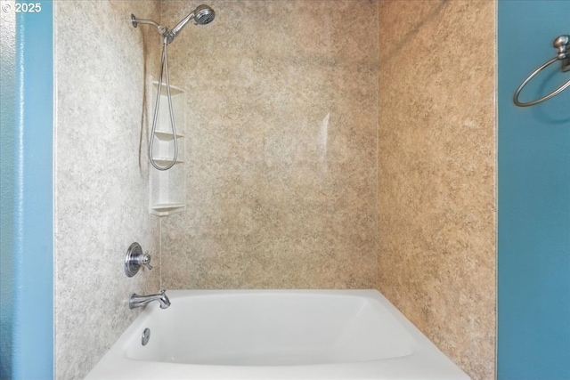 full bathroom featuring shower / tub combination