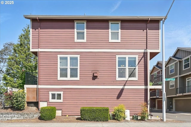 view of side of home