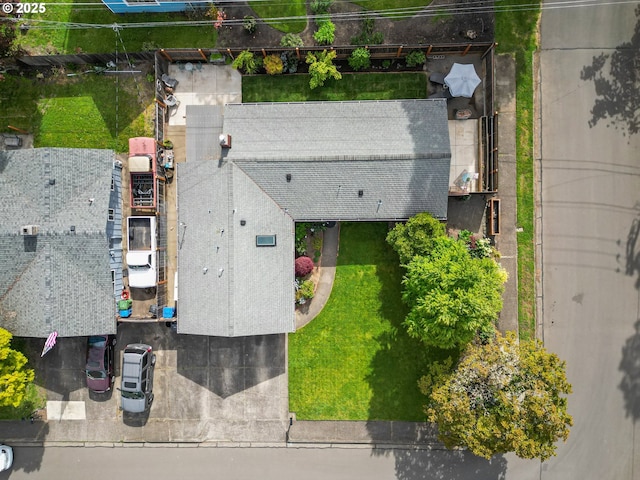 drone / aerial view