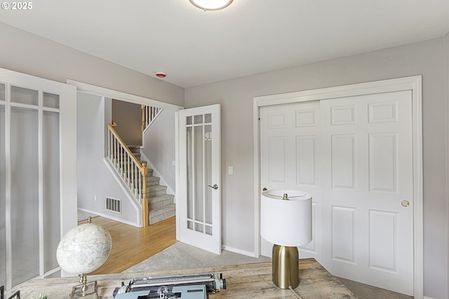 1974 SE 60th Ave, Hillsboro, OR 97123 - entryway with stairs and baseboards