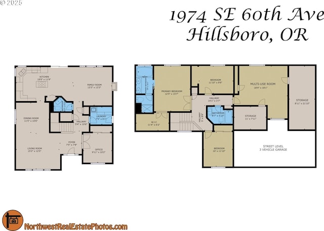 1974 SE 60th Ave, Hillsboro, OR 97123 - home floor plan