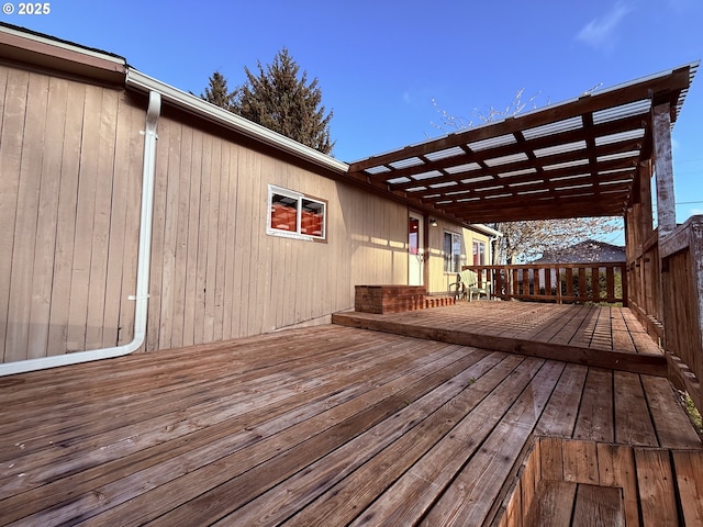 view of deck