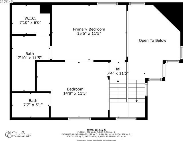 24982 E Tillicum St, Welches, OR 97067 - property floor plan