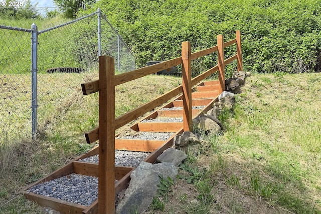 gate featuring fence