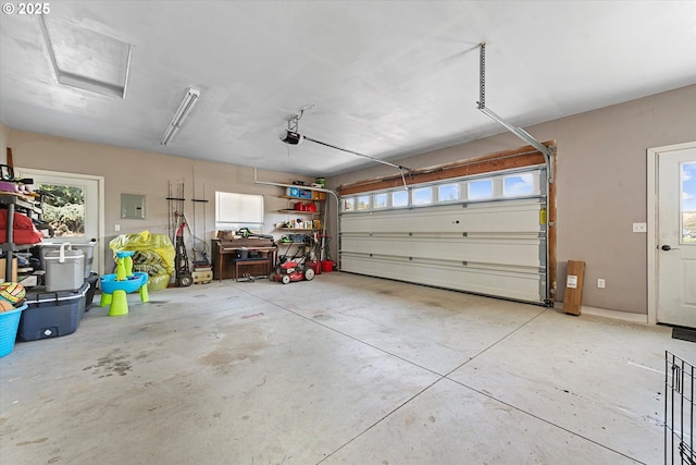 18122 Hulden Ln, Arlington, OR 97812 - garage featuring electric panel