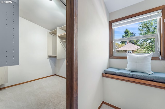 2804 NE 61st Ave, Portland, OR 97213 - spacious closet featuring carpet floors and vaulted ceiling
