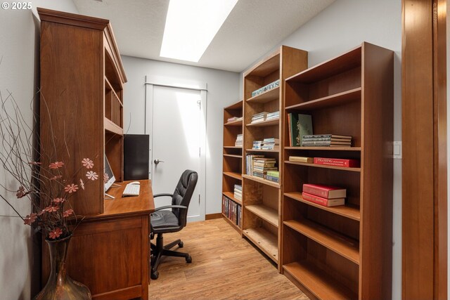 8866 Ocean Crest Ln, Manzanita, OR 97130 - office space with light wood-type flooring and baseboards