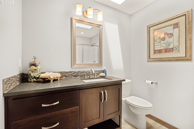 8866 Ocean Crest Ln, Manzanita, OR 97130 - full bathroom featuring vanity and a shower