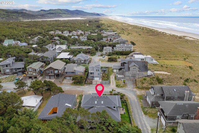 8866 Ocean Crest Ln, Manzanita, OR 97130 - view of property location featuring nearby suburban area and a water and mountain view
