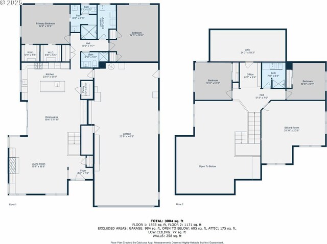 8866 Ocean Crest Ln, Manzanita, OR 97130 - view of floor plan / room layout