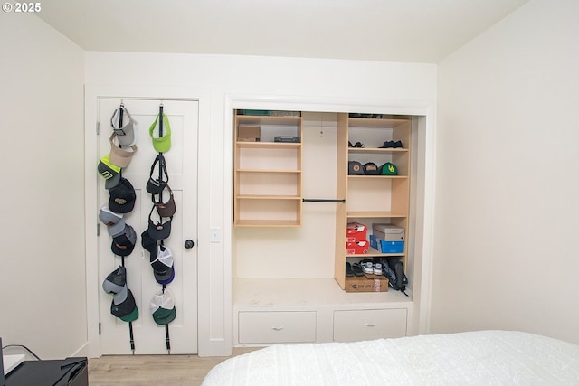 1540 Juniper St, Junction City, OR 97448 - bedroom featuring light wood-style flooring and two closets