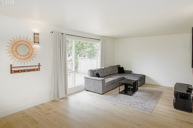 1540 Juniper St, Junction City, OR 97448 - living area featuring wood finished floors and baseboards