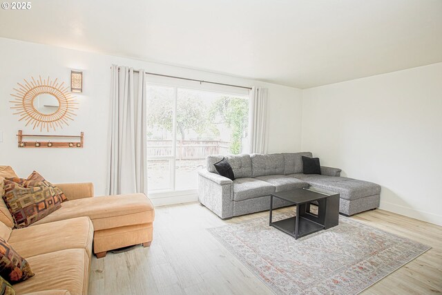 1540 Juniper St, Junction City, OR 97448 - living area with wood finished floors and baseboards