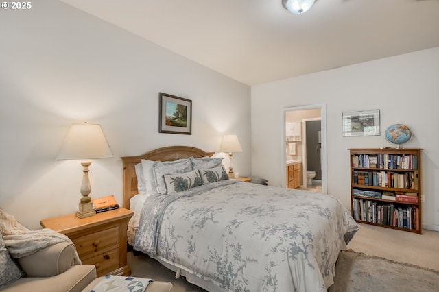 6395 Summerlinn Way W, Linn, OR 97068 - bedroom featuring light carpet and ensuite bath