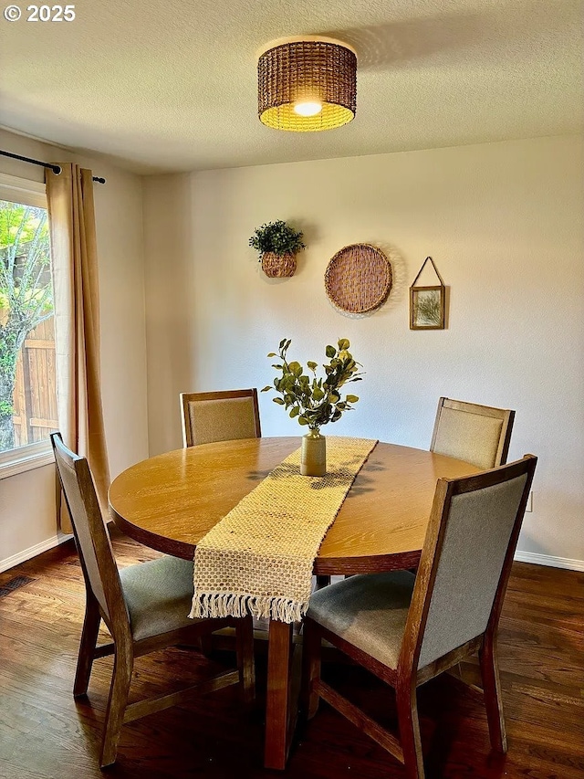 12708 NE 46th St, Vancouver, WA 98662 - dining room featuring wood finished floors and a textured ceiling