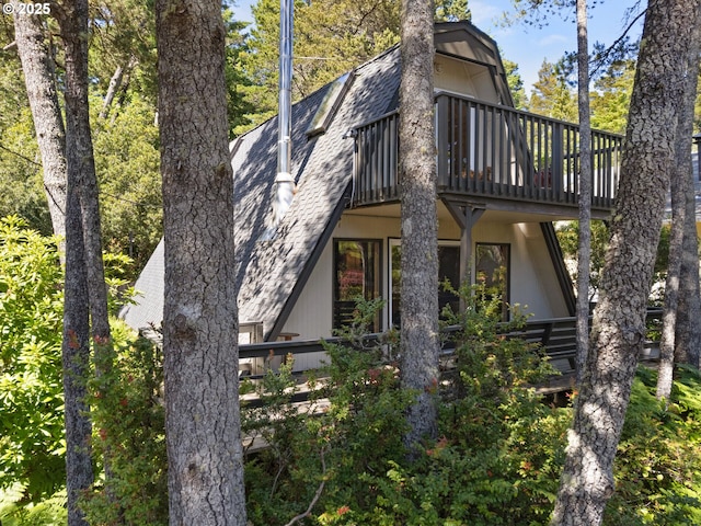 485 N Ave, Manzanita, OR 97130 - rear view of property featuring a deck