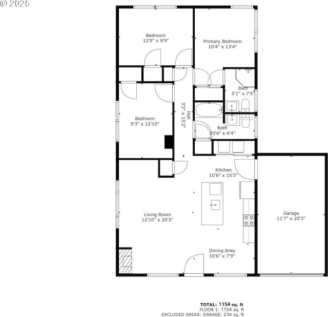 4607 SE 88th Ave, Portland, OR 97266 - property floor plan