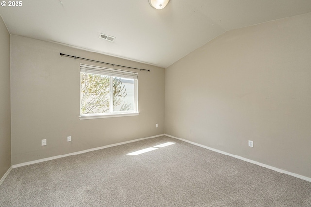 13924 NE 7th Ct, Vancouver, WA 98685 - carpeted spare room with lofted ceiling and baseboards