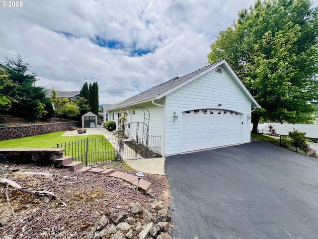 2295 Chi Chi Ln, Sutherlin, OR 97479 - view of property exterior with an attached garage and driveway