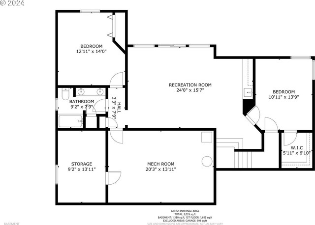 9719 NW Fleischner St, Portland, OR 97229 - home floor plan