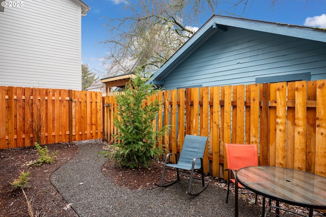 view of patio / terrace