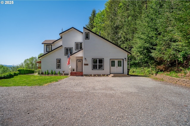 42810 NE 244th Ave, Amboy, WA 98601 - view of front of property featuring gravel driveway