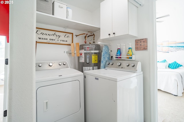 42810 NE 244th Ave, Amboy, WA 98601 - laundry room with separate washer and dryer and cabinet space