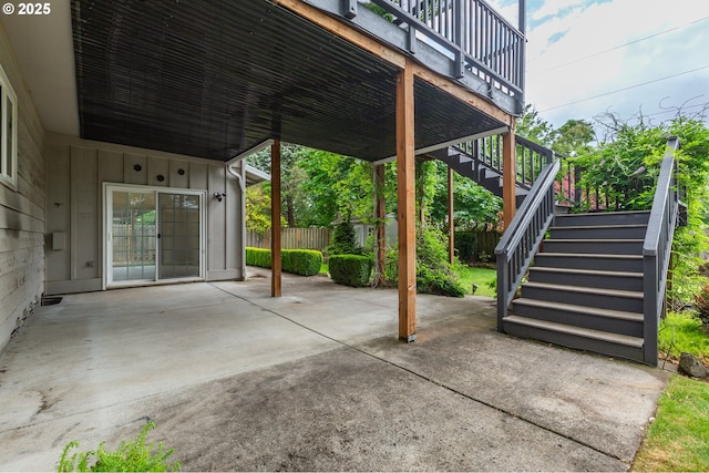 7105 Mississippi Dr, Vancouver, WA 98664 - view of patio / terrace featuring stairs