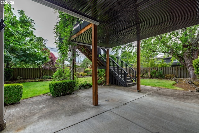 7105 Mississippi Dr, Vancouver, WA 98664 - view of patio / terrace featuring stairs