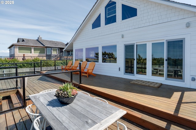 1209 N Prom, Seaside, OR 97138 - view of wooden deck