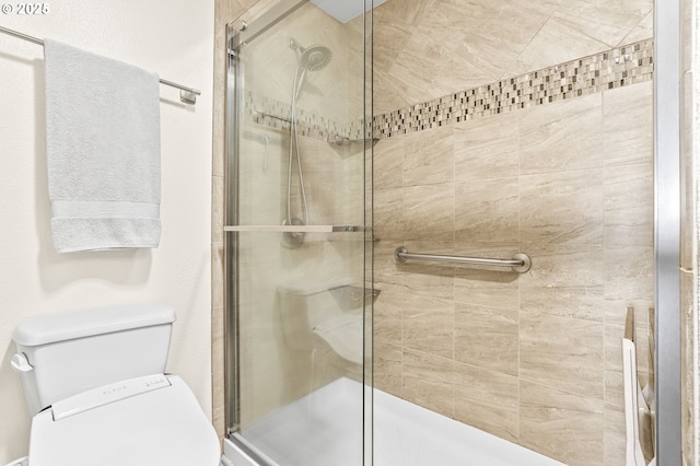 2801 Willows Rd Unit 1, Seaview, WA 98644 - full bathroom with a tile shower and toilet