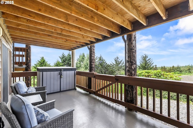 2801 Willows Rd Unit 1, Seaview, WA 98644 - view of balcony