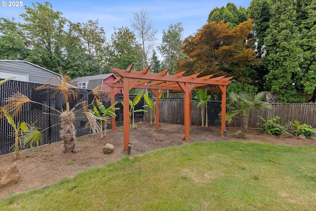 19338 Inishbride Ct, Oregon City, OR 97045 - fenced yard featuring a pergola