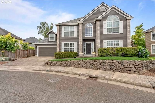 715 Shadowwood Loop, Keizer, OR 97303 - view of front facade featuring concrete driveway