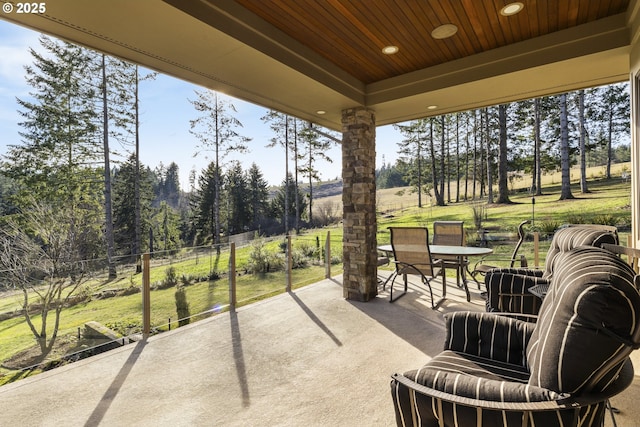 view of patio / terrace