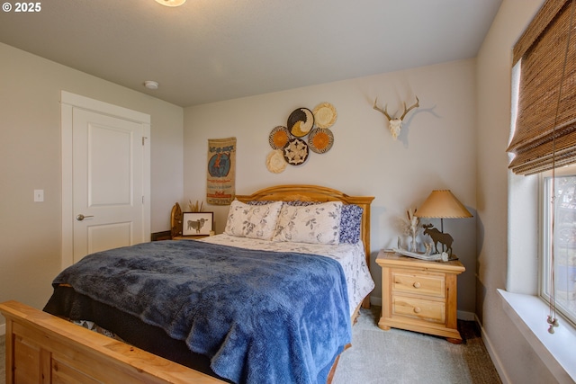 bedroom featuring carpet floors