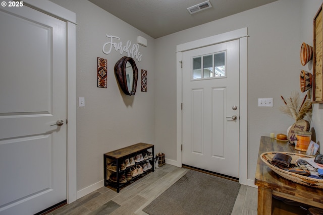 view of foyer entrance