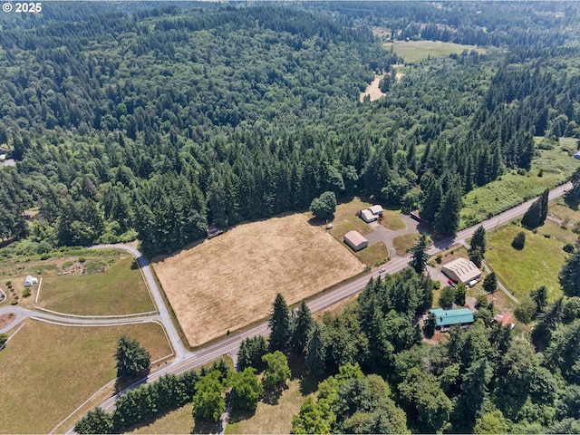 28410 S Beavercreek Rd, Mulino, OR 97042 - bird's eye view of a forest