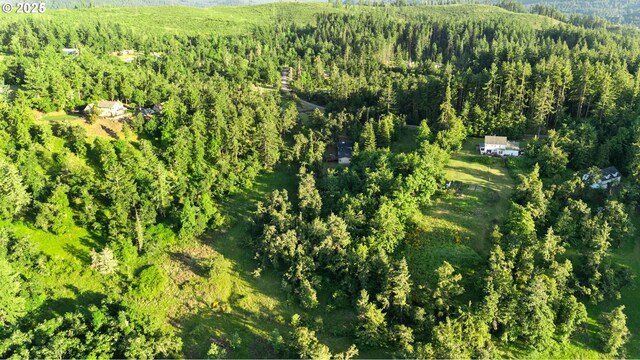 33385 Craig Loop, Cottage Grove, OR 97424 - aerial overview of property's location featuring a heavily wooded area