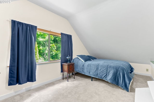 26011 S Morgan Rd, Estacada, OR 97023 - bedroom with lofted ceiling, carpet, and baseboards