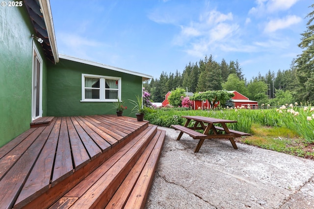 26011 S Morgan Rd, Estacada, OR 97023 - view of wooden terrace