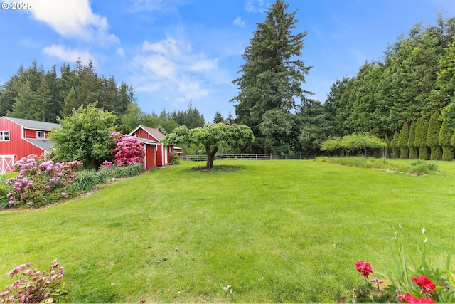 26011 S Morgan Rd, Estacada, OR 97023 - view of yard with an outbuilding