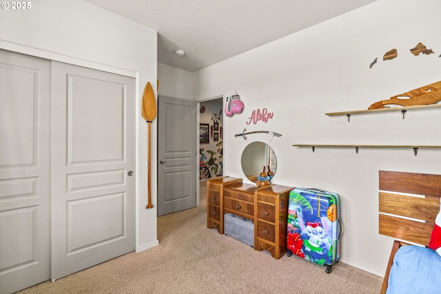 5739 Donohoe Ave, Eugene, OR 97402 - bedroom featuring light colored carpet and a closet