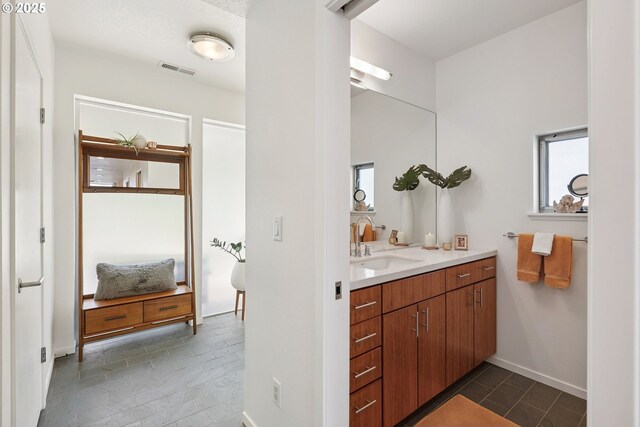 14569 NW Larson Rd Unit 13, Portland, OR 97231 - bathroom featuring vanity and tile patterned floors